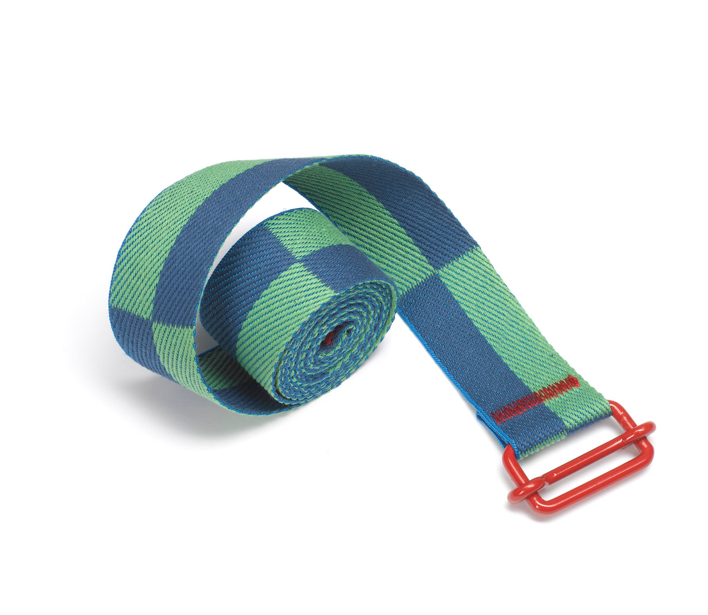 CEINTURE DE VALISE/THE TRAVEL BELT / verte et bleue