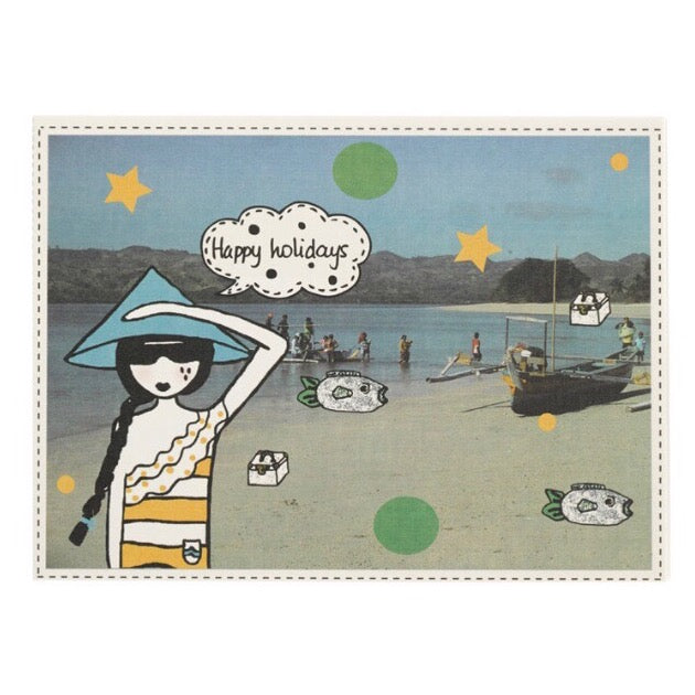 LOVE CHECKBOOK ® POSTCARDS/
CHEQUIER AFFECTIF de VOYAGE