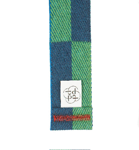 CEINTURE DE VALISE/THE TRAVEL BELT / verte et bleue